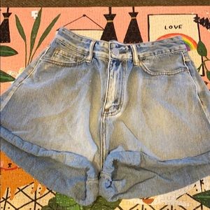 PRINCESS POLLY DENIM SHORTS
